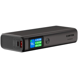 CANYON power bank OnPower 230 TFT 20000 mAh PD130W Dark Grey - 5