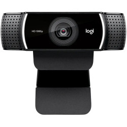 LOGITECH C922 Pro Stream Webcam - Tripod - BLACK - USB - 1