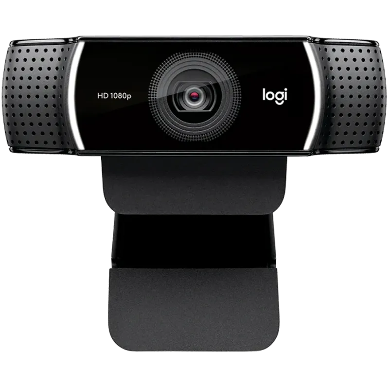 LOGITECH C922 Pro Stream Webcam - Tripod - BLACK - USB - 1