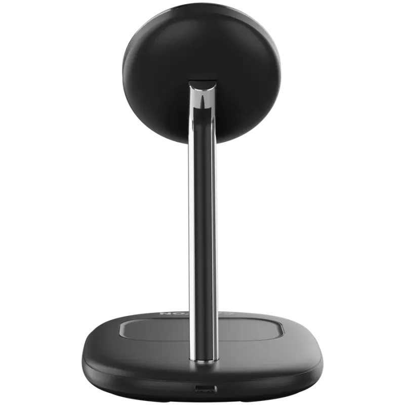 CANYON wireless charger WCS-205 15W Qi2 2in1 Black - 1