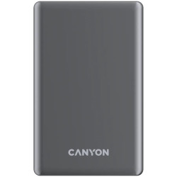 CANYON power bank OnPower 505 slim Magnetic 5000 mAh PD20W Dark Grey - 1