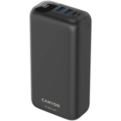 CANYON power bank PB-301 LED 30000 mAh PD 20W QC 3.0 Black - 3
