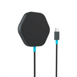 CANYON wireless charger HEXAGON 110 Dark Grey Blue - 2