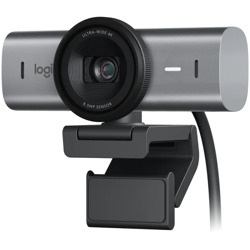LOGITECH MX Brio 4K Ultra HD Webcam - GRAPHITE - 2.4GHZ - EMEA28-935 - B2C - 1