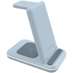 CANYON wireless charger WS-304 15W 3in1 Blue - 4