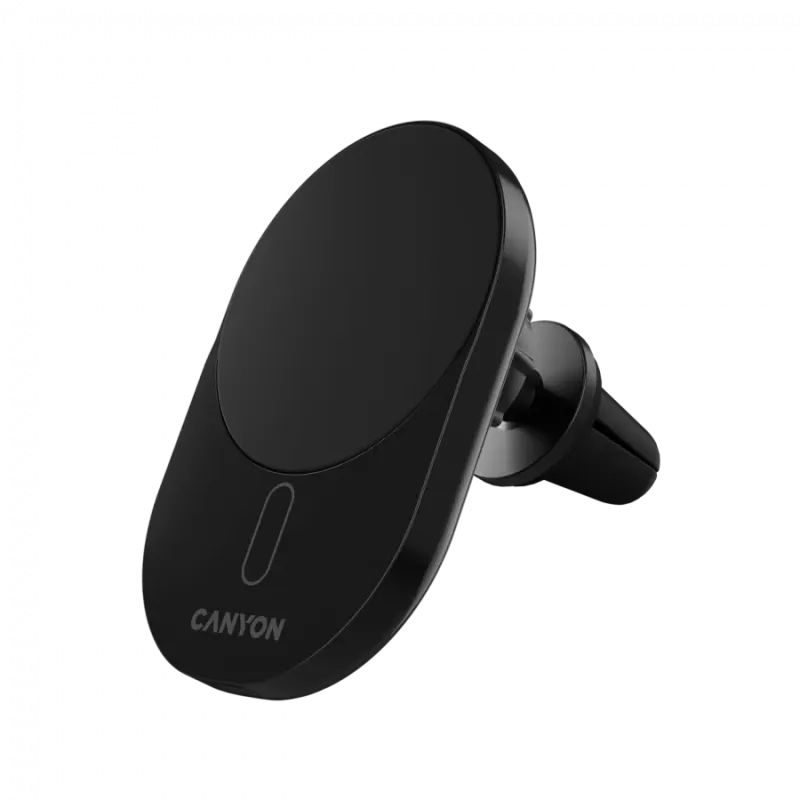 CANYON car charger OnGrip 105 15W Qi2 Wireless Black - 1