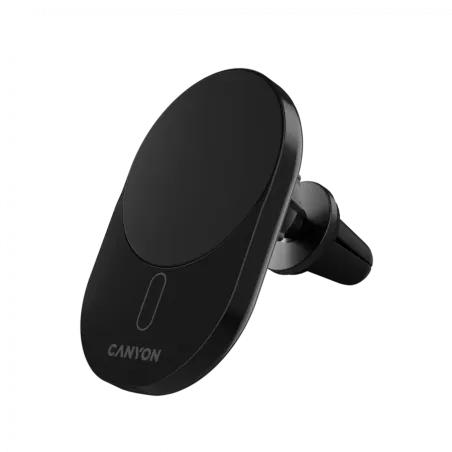 CANYON car charger OnGrip 105 15W Qi2 Wireless Black - 1
