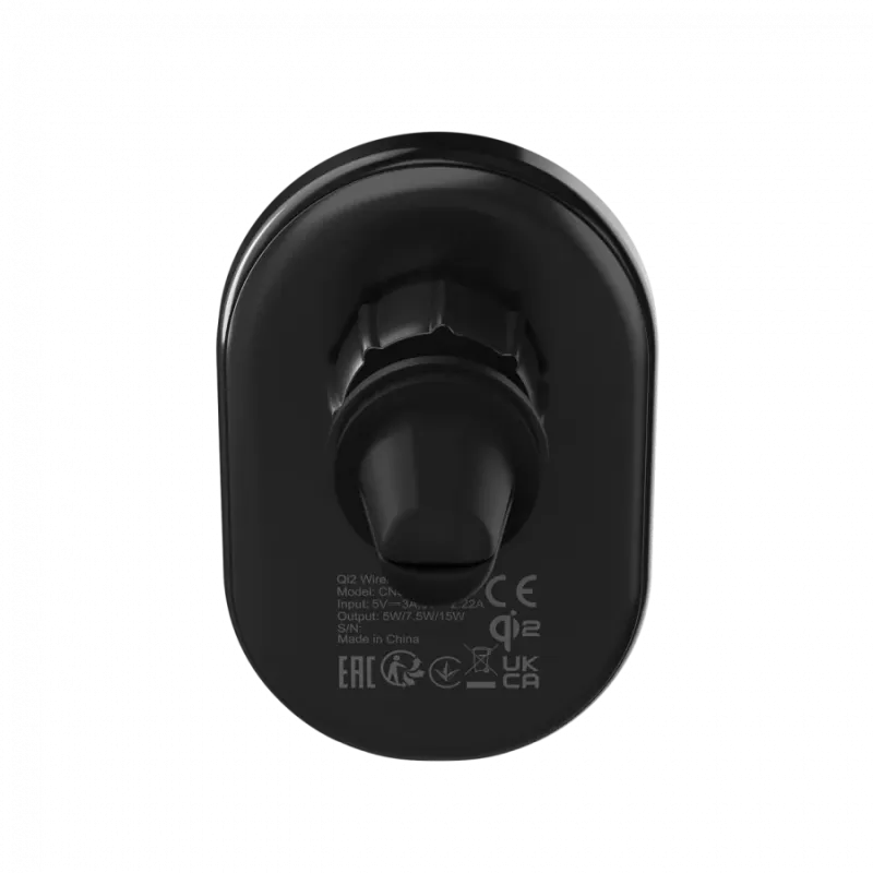 CANYON car charger OnGrip 105 15W Qi2 Wireless Black - 1