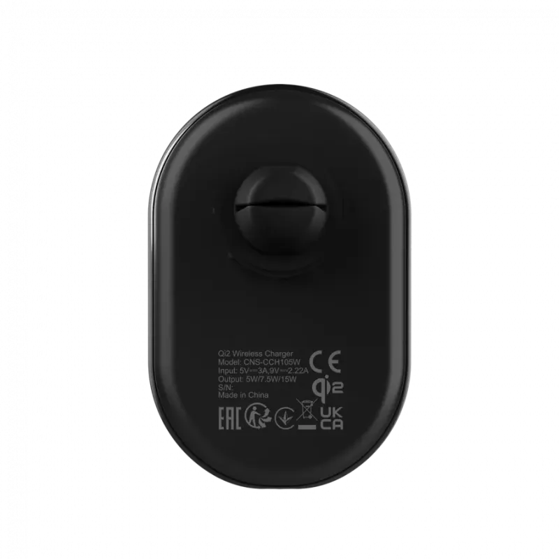 CANYON car charger OnGrip 105 15W Qi2 Wireless Black - 1
