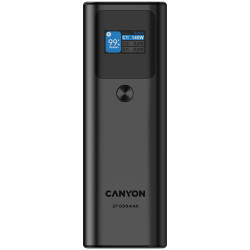CANYON power bank PB-2010 TFT 27000 mAh 97.2Wh PD140W QC 3.0 Dark Grey - 3