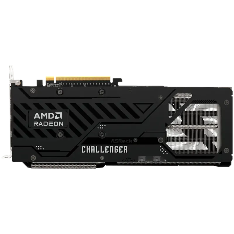 ASROCK Video Card AMD Radeon RX 9070 XT Challenger 16GB GDDR6 256-bit, 1x HDMI, 3x DP, 2x 8-pin PWR connector, PCIe 5.0 x16, rec