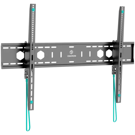 ONKRON Tilting TV Wall Mount for 60" to 110-inch Screens 24" up to 120 kg, Black - 1