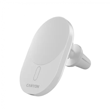 CANYON car charger OnGrip 105 15W Qi2 Wireless White - 1