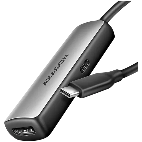 AXAGON RVC-HI8KPD USB-C - HDMI 2.1 adapter, 8K/60Hz, 4K/144Hz, HDR10+, PD 100W - 1