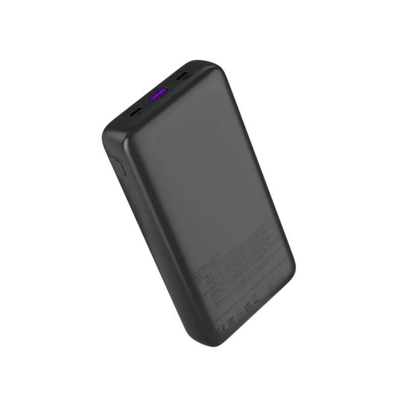 CANYON Power Bank PB-240, 25000mAh PD140W display power bank,Size160.0x82x27 mm Weight 508+-10g, Dark Grey - 1