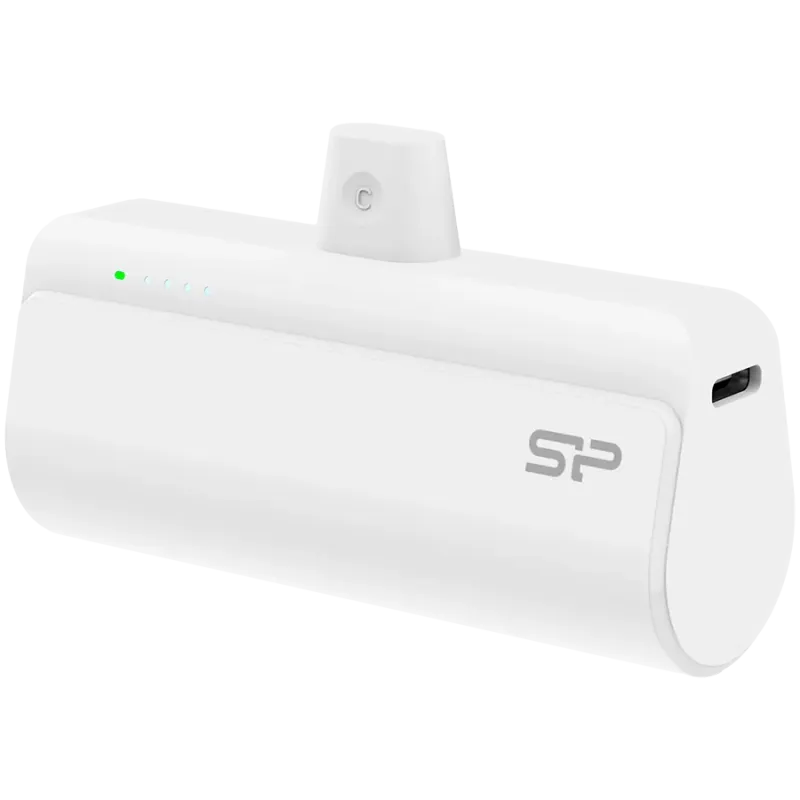 Silicon Power Power Bank, QD50, 5000mAh, White - 1