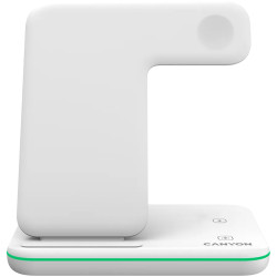 CANYON wireless charger WS-303 15W 3in1 White - 2