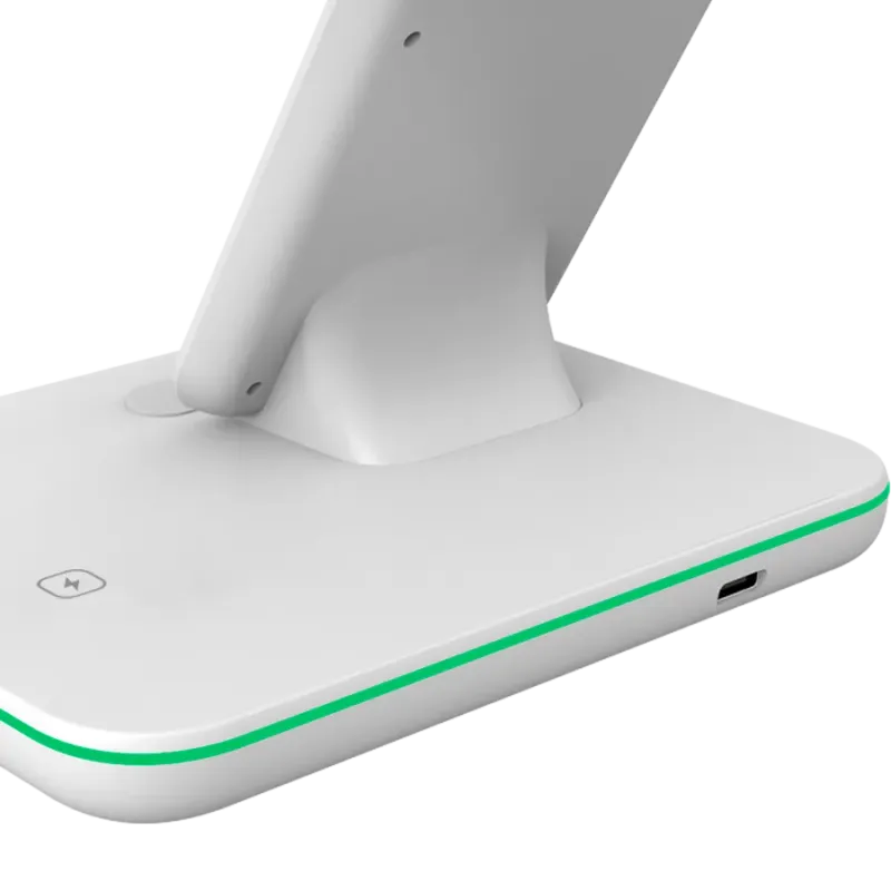 CANYON wireless charger WS-303 15W 3in1 White - 1
