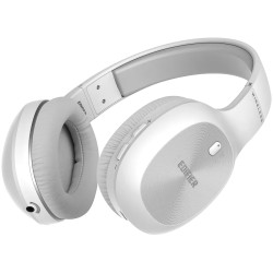 Edifier W800BT Plus Wireless Over-Ear Headphones, 40mm Dynamic Drivers, BT V5.1, Up To 55H Battery, USB-C, White - 2