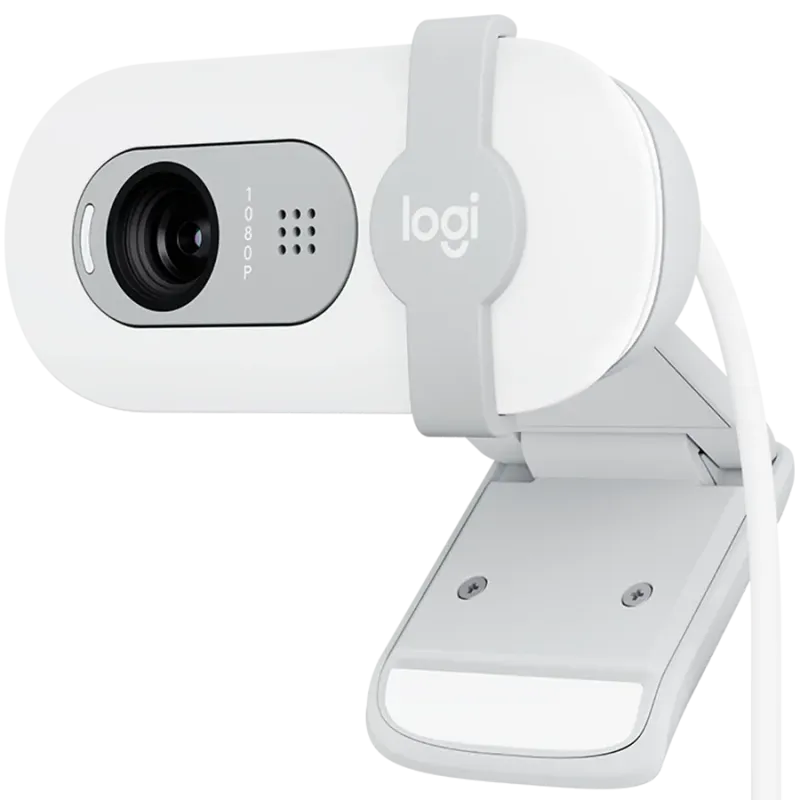 LOGITECH Brio 100 Full HD Webcam - OFF-WHITE - USB - 1