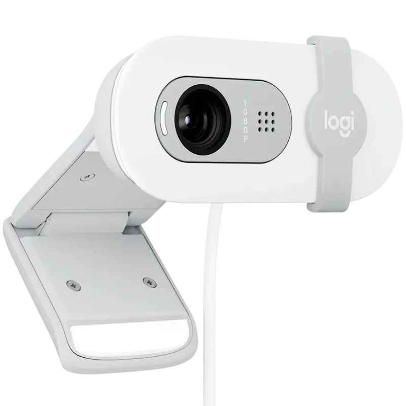 LOGITECH Brio 100 Full HD Webcam - OFF-WHITE - USB - 1