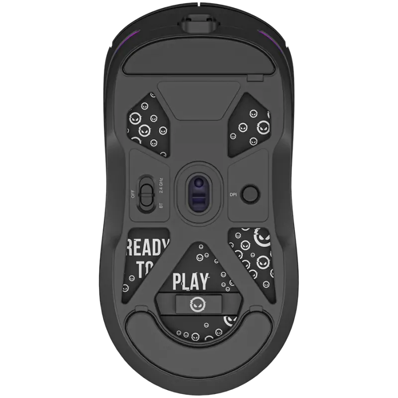 LORGAR MSA10W, Wireless Gaming Mouse Advanced, black - 1