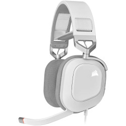 CORSAIR HS80 RGB Wireless Headset, White - EU - 1