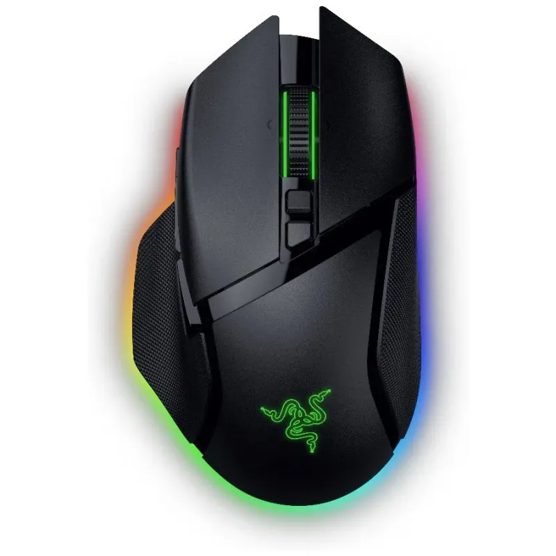 Razer Basilisk V3 Pro 35K, Gaming Mouse, Black, Razer HyperSpeed Wireless, Razer Chroma™ RGB, Focus Pro 35K Optical Sensor Gen-2