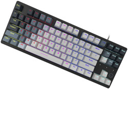 LORGAR Azar 514TKL, Wired RGB mechanical gaming keyboard, white, EN layout - 3