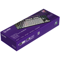 LORGAR Azar 514TKL, Wired RGB mechanical gaming keyboard, white, EN layout - 9