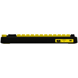 LORGAR KBP70MW, Wireless 65% Mechanical Gaming Keyboard Pro, Black/yellow, EN layout - 6