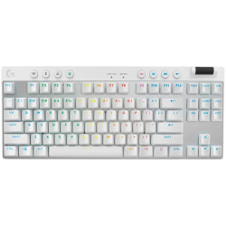 LOGITECH G PRO X TKL LIGHTSPEED Mechanical Gaming Keyboard - WHITE - US INT'L - TACTILE - 1