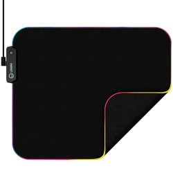 Lorgar Steller 913, Gaming mouse pad, High-speed surface, anti-slip rubber base, RGB backlight, USB connection, Lorgar WP Gamewa