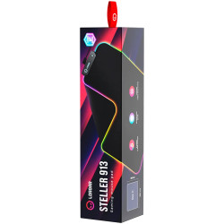 Lorgar Steller 913, Gaming mouse pad, High-speed surface, anti-slip rubber base, RGB backlight, USB connection, Lorgar WP Gamewa