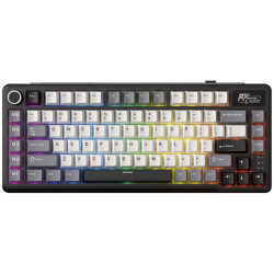 ROYAL KLUDGE RK L75 Knight Black Gaming Keyboard Cream switch - 1