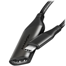 AXAGON RVC-HI2M USB-C - HDMI 2.0 adapter 4K/60Hz Aluminum, 25cm cable - 1