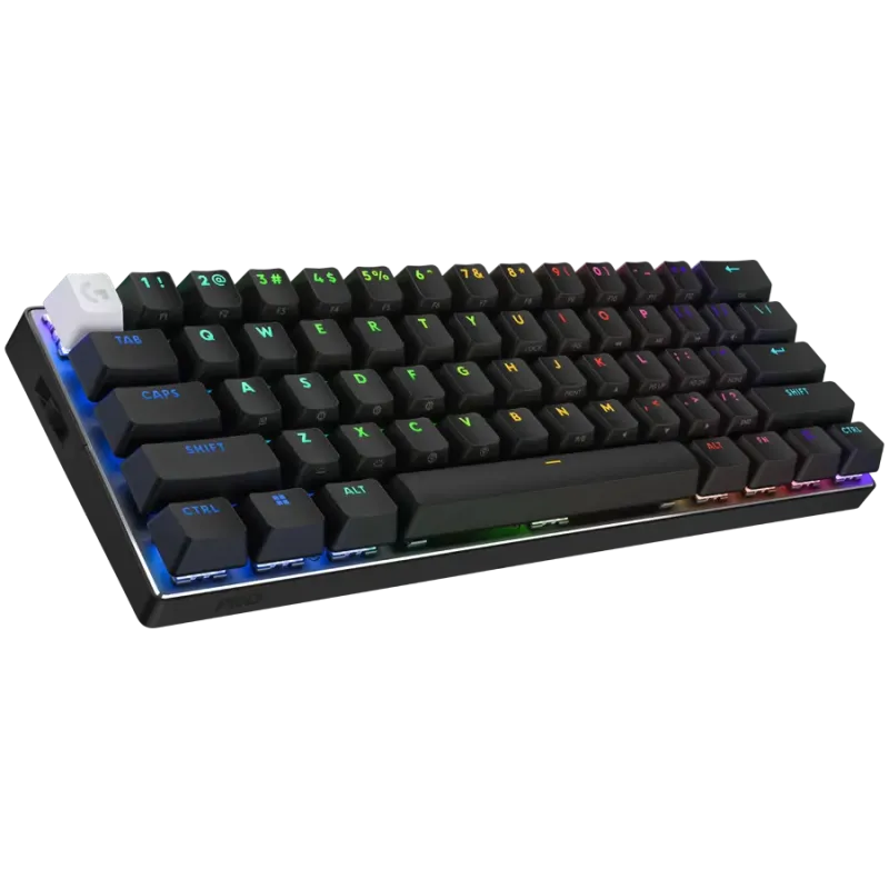 LOGITECH G PRO X 60 LIGHTSPEED Wireless Gaming Keyboard (Tactile) - BLACK - US INT'L - 2.4GHZ/BT - EMEA28-935 - TACTILE SWITCH -