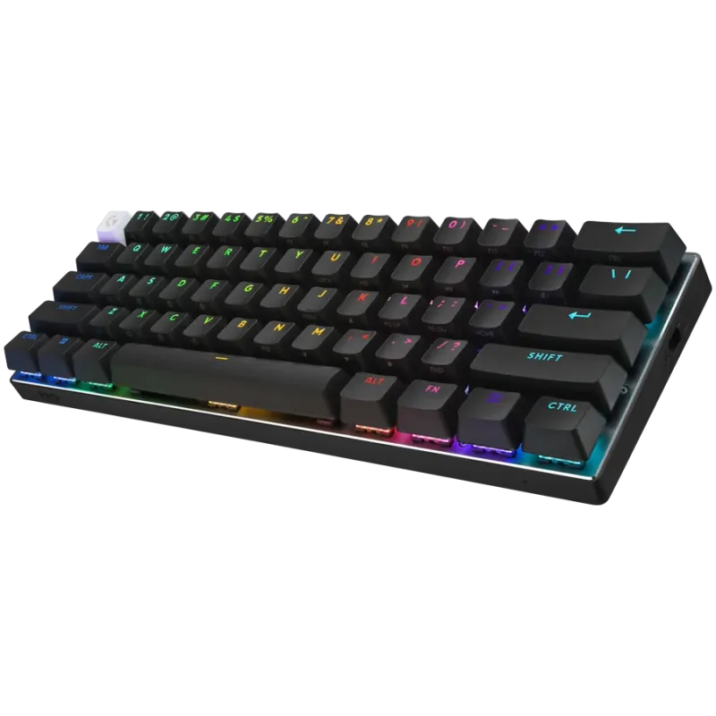 LOGITECH G PRO X 60 LIGHTSPEED Wireless Gaming Keyboard (Tactile) - BLACK - US INT'L - 2.4GHZ/BT - EMEA28-935 - TACTILE SWITCH -
