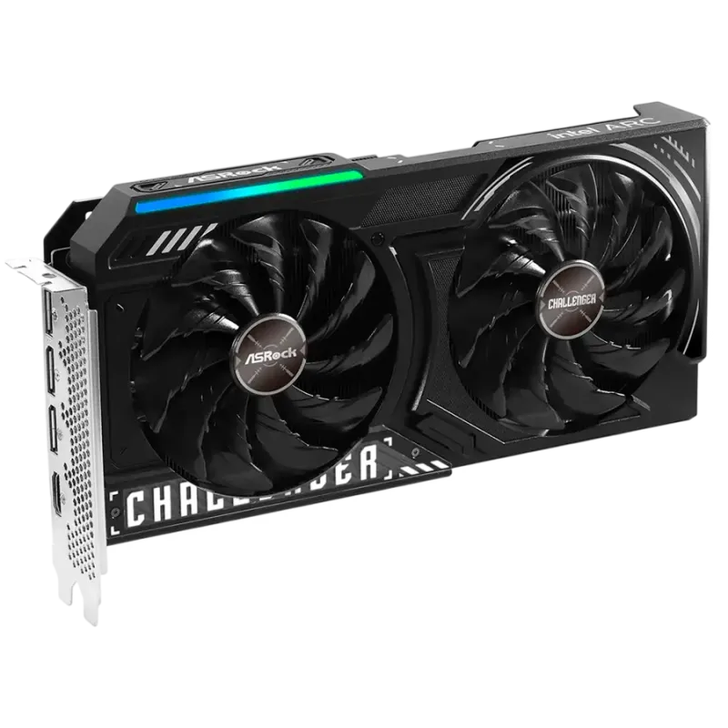 ASROCK Intel Arc B580 Challenger OC 12GB GDDR6 192-bit HDMI 3x DP - 1
