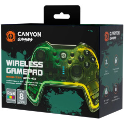 CANYON gamepad Brighter GPW-02 BT+Dongle Wireless Crystal - 5