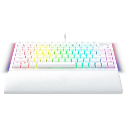 Razer BlackWidow V4 75% White, Gaming Keyboard, US Layout, Hot-swappable Design, Compact 75% Layout with Aluminum Case, Mechanic