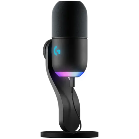 LOGITECH G Yeti GX RGB Gaming Microphone - LIGHTSYNC - BLACK - USB - 1