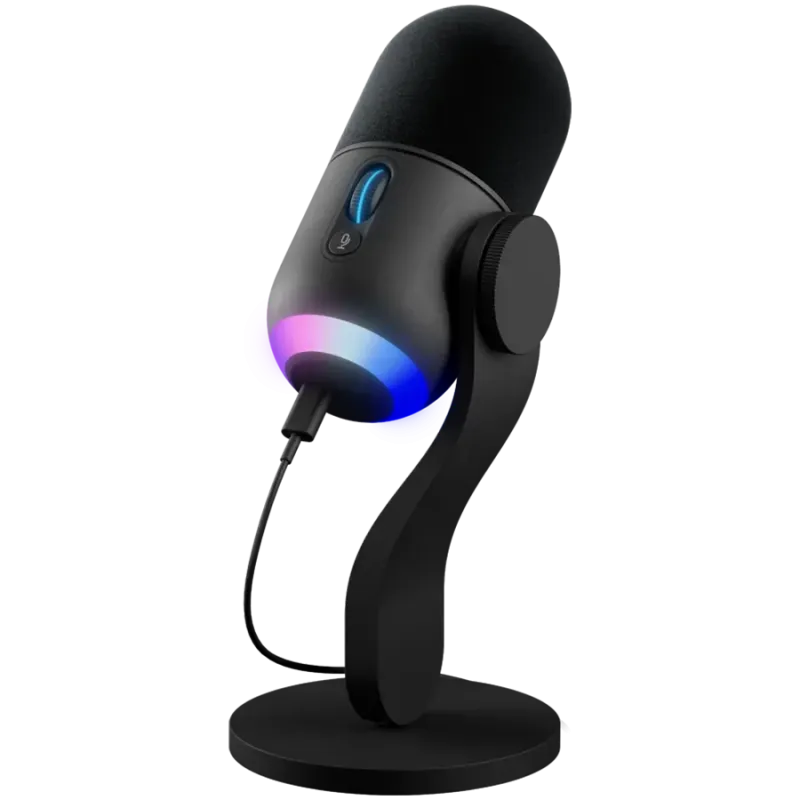LOGITECH G Yeti GX RGB Gaming Microphone - LIGHTSYNC - BLACK - USB - 1