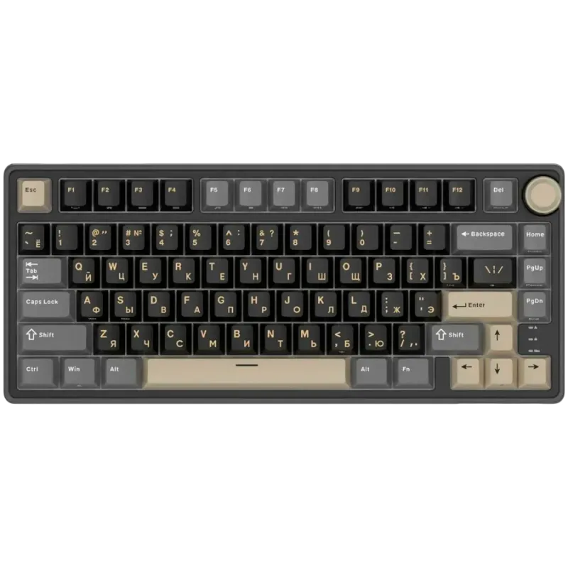 ROYAL KLUDGE R75 Phantom Gaming Keyboard K silver switch - 1