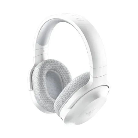 Razer Barracuda X Mercury White Wireless Multi-platform Gaming and Mobile Headset, Razer TriForce 40mm Drivers, Detachable Hyper