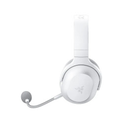 Razer Barracuda X Mercury White Wireless Multi-platform Gaming and Mobile Headset, Razer TriForce 40mm Drivers, Detachable Hyper