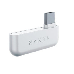 Razer Barracuda X Mercury White Wireless Multi-platform Gaming and Mobile Headset, Razer TriForce 40mm Drivers, Detachable Hyper