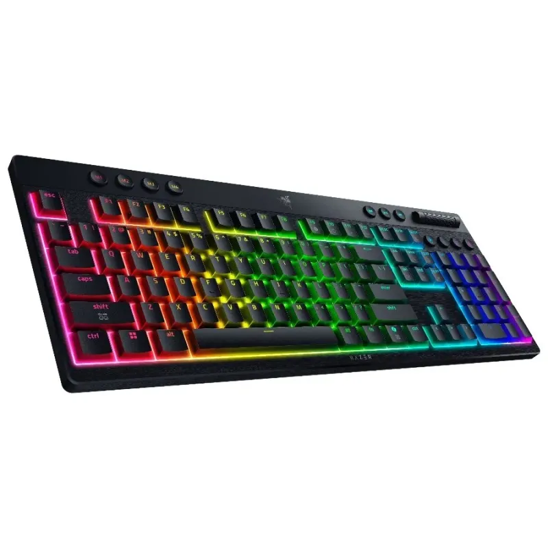 Razer BlackWidow V4 Low-profile HyperSpeed (Green Switch) - US Layout - Gaming Keyboard - 1