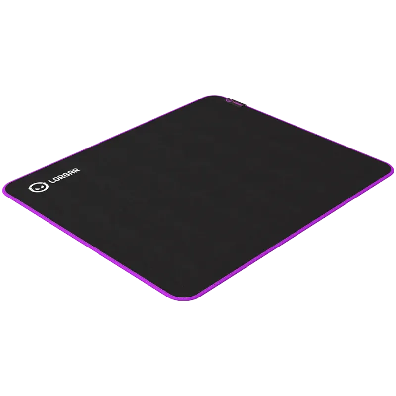Lorgar Main 315, Gaming mouse pad, High-speed surface, Purple anti-slip rubber base, size: 500mm x 420mm x 3mm, weight 0.39kg - 