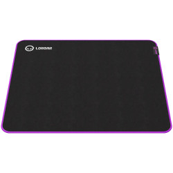 Lorgar Main 315, Gaming mouse pad, High-speed surface, Purple anti-slip rubber base, size: 500mm x 420mm x 3mm, weight 0.39kg - 